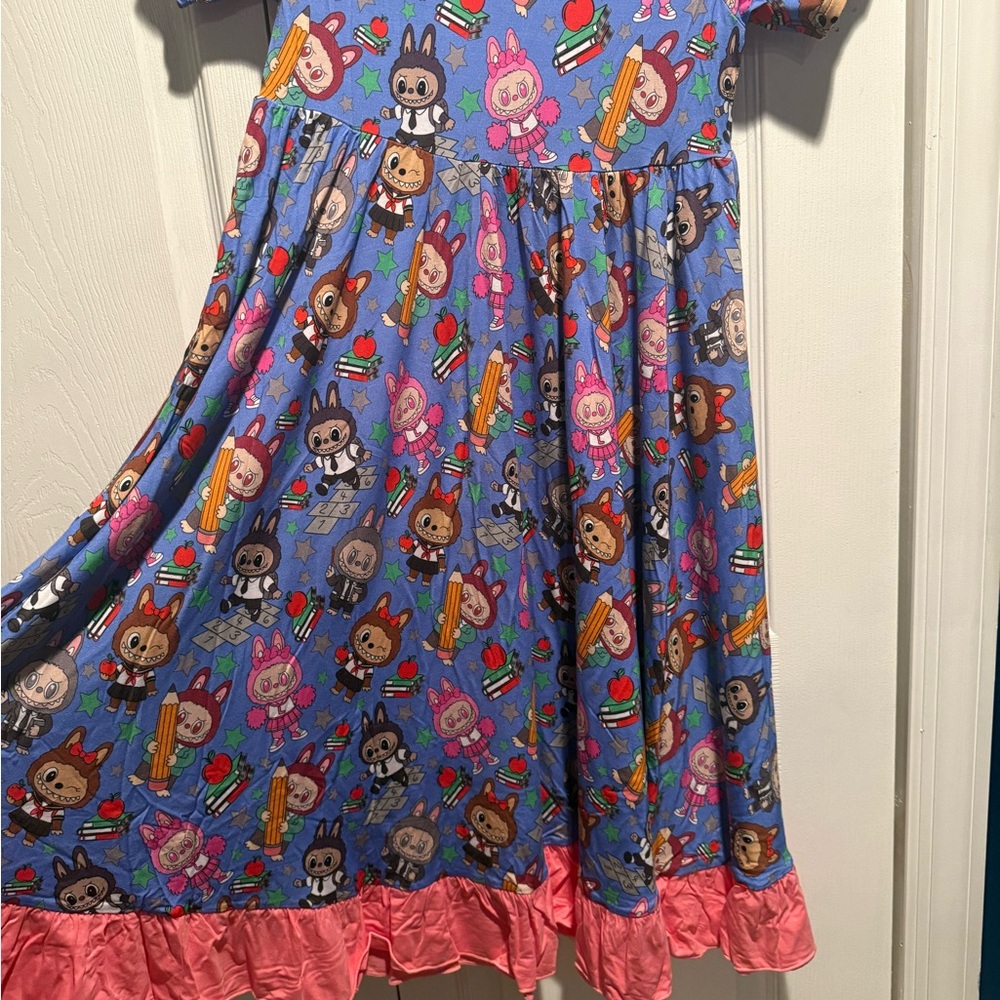 Labubu Bamboo Girls Dress 9/10